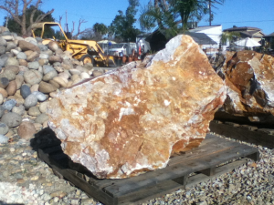 Blue Rock Materials carries boulders