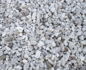 Blue Rock Landscape Materials White mix gravel