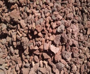 Blue Rock Landscape Materials red lava rock gravel
