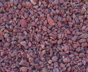 Blue Rock Landscape Materials red cinder gravel