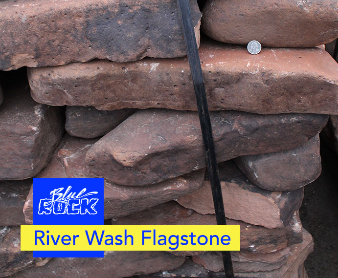 bluerock river wash flagstone