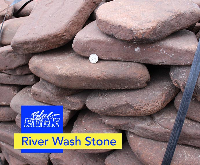 bluerock river wash stone